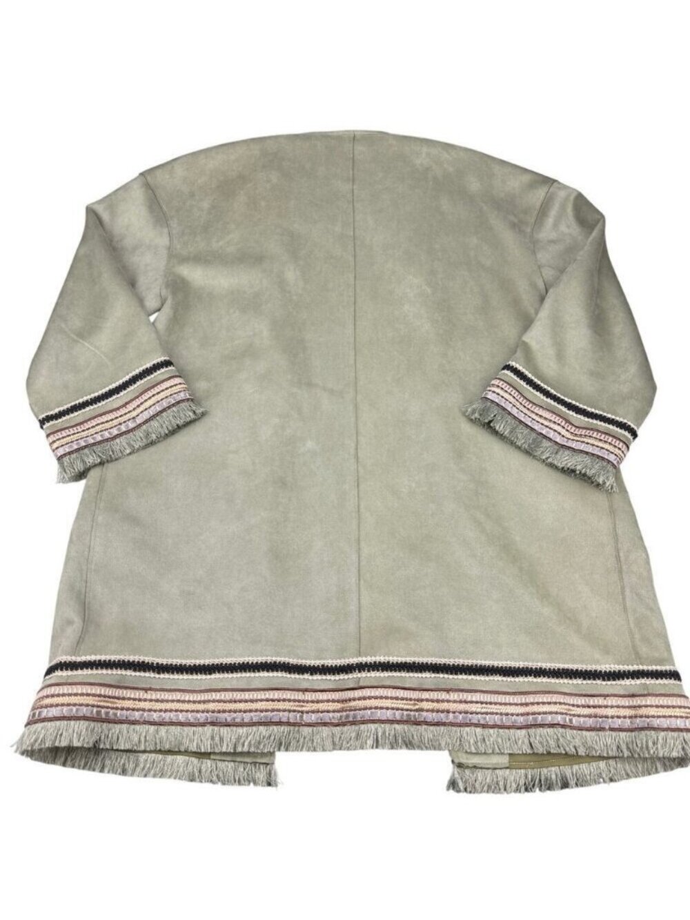 Zara Finge Faux Suede Jacket Shacket XS - Picture 5 of 5